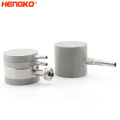 Hengko Stone de diffusion en acier inoxydable de haute qualité 5 micron avec des fils de 1/2 &quot;NPT pour la production de gaz